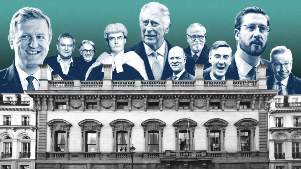 "一份上流社会的花名册"《卫报》公布的这份加里克俱乐部成员名单