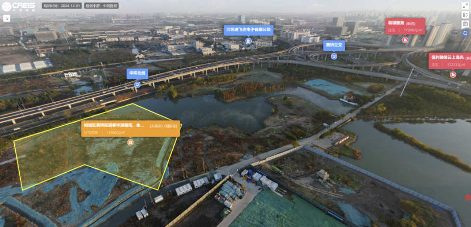 苏州土拍收金15.42亿元：旭辉建管联合体落子相城太平街道_腾讯新闻