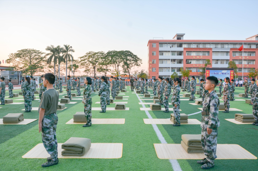 广州市花都区花东学校:"绳"牵五育 国防铸魂