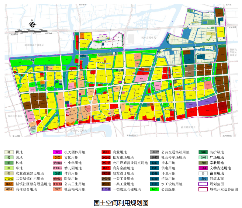 泰州城市规划图图片