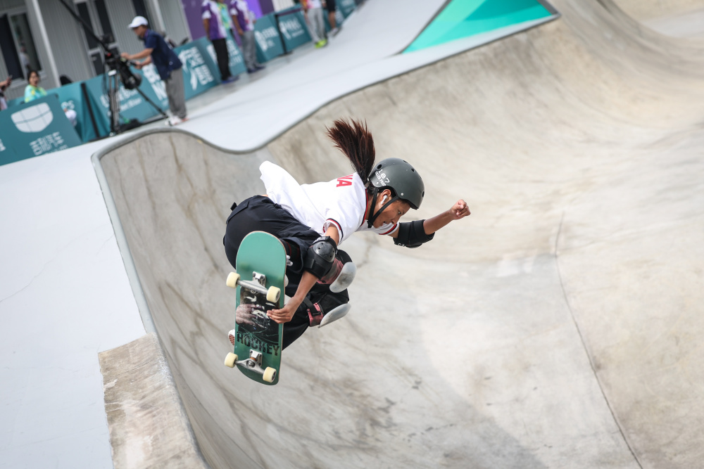 滑板——女子碗池决赛赛况(4)_腾讯新闻