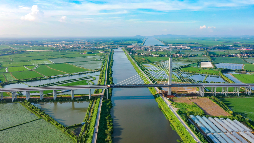 庐江s319军二路兆河特大桥工程全线贯通-腾讯新闻