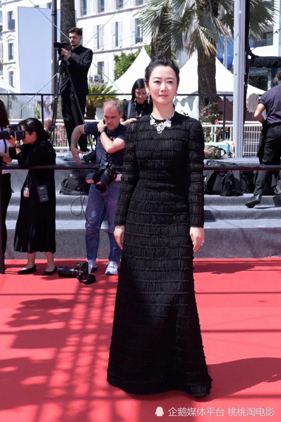 巩俐赵涛佟丽娅赵涛唐嫣钟楚曦等华人女星亮相戛纳电影节红毯