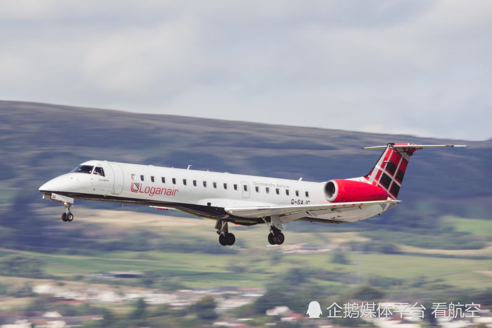 1962年2月1日洛根航空首班飞机起飞洛根航空是一架苏格兰地区性航空