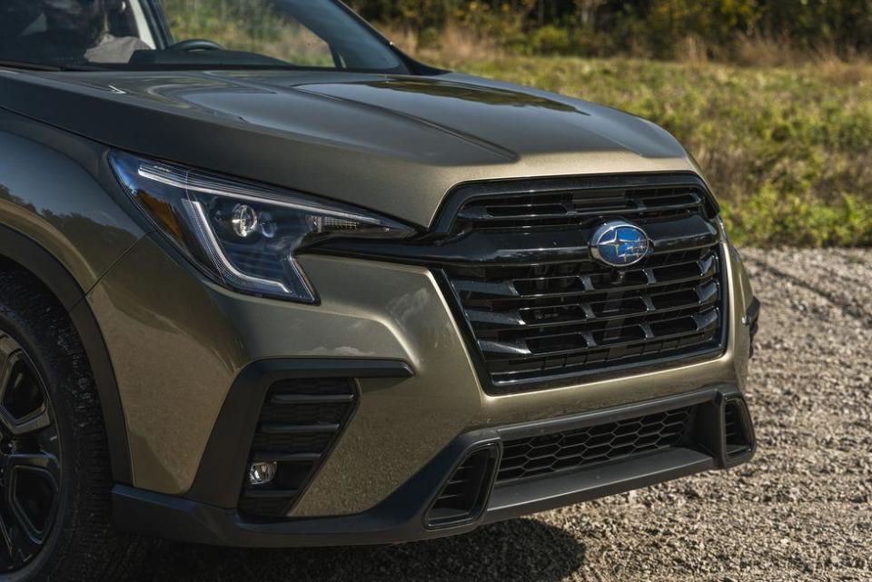 品牌全球旗舰车型,2023款斯巴鲁ascent大量实拍图发布