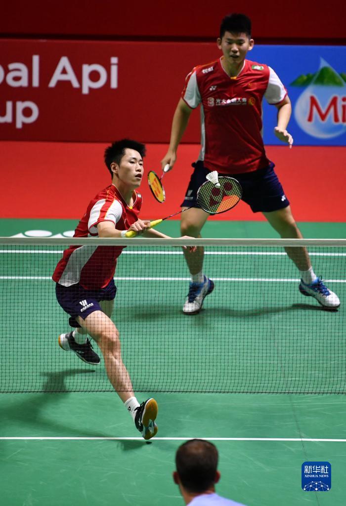 印尼羽毛球公开赛刘雨辰欧烜屹首轮晋级