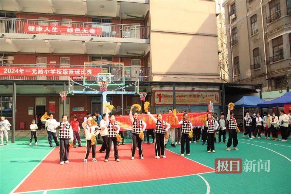 武汉市一元路小学这场篮球赛,点燃校园运动热潮