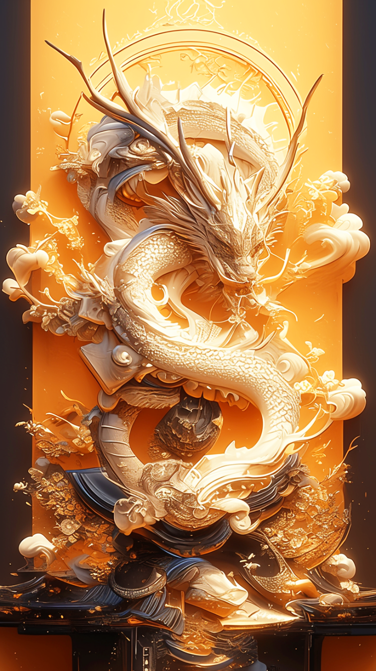 炫彩龙舞迎新春 海报新闻给您送高清龙壁纸啦_腾讯新闻