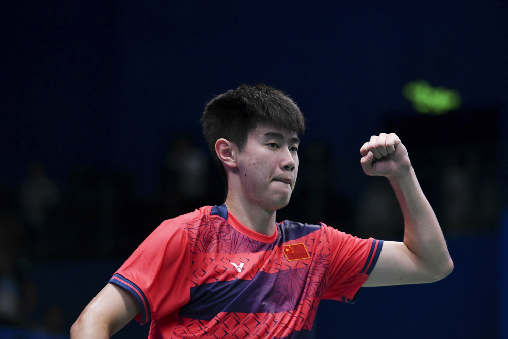 成都大运会羽毛球男子单打第一轮赛况