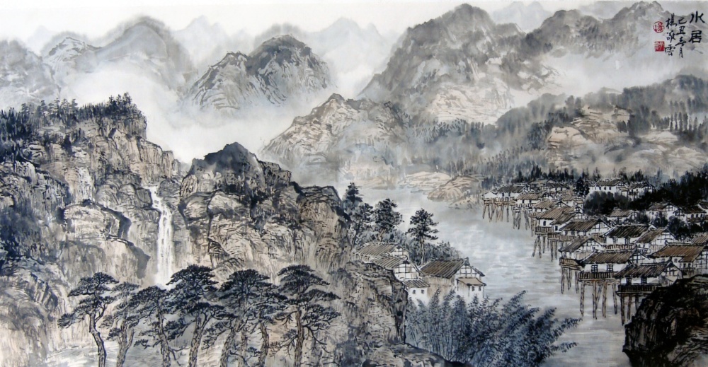 哲人的思考 | 杨敬云中国画赏析