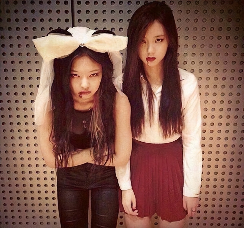 回顾blackpink出道前的照片,4个女孩中谁最时尚?_腾讯新闻