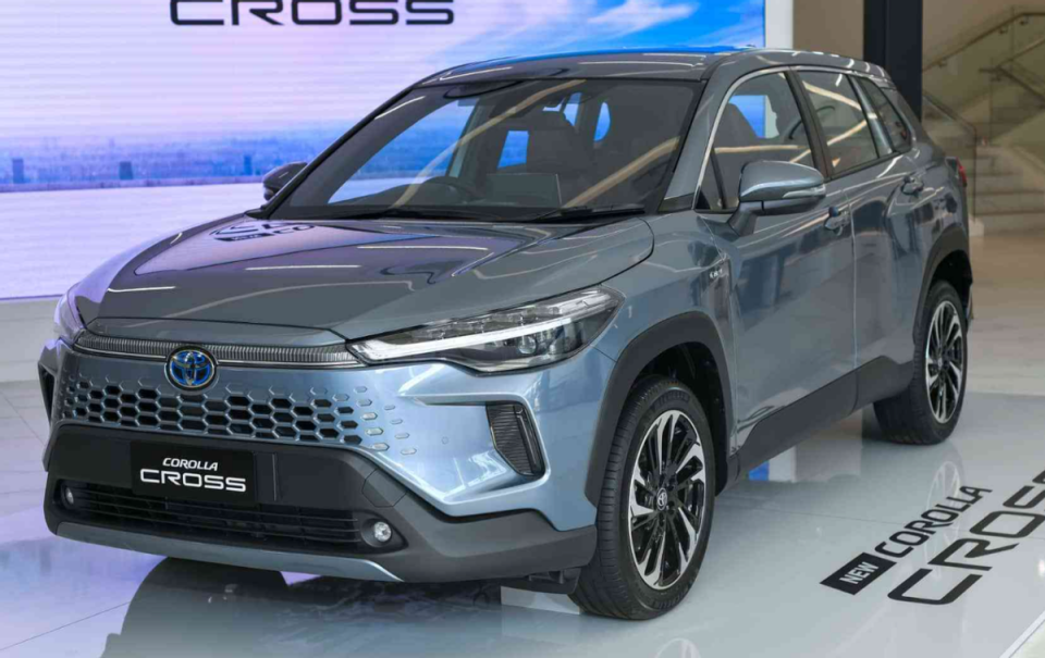 新款丰田卡罗拉cross发布了,搭载1.8l发动机,售价约20-25万元