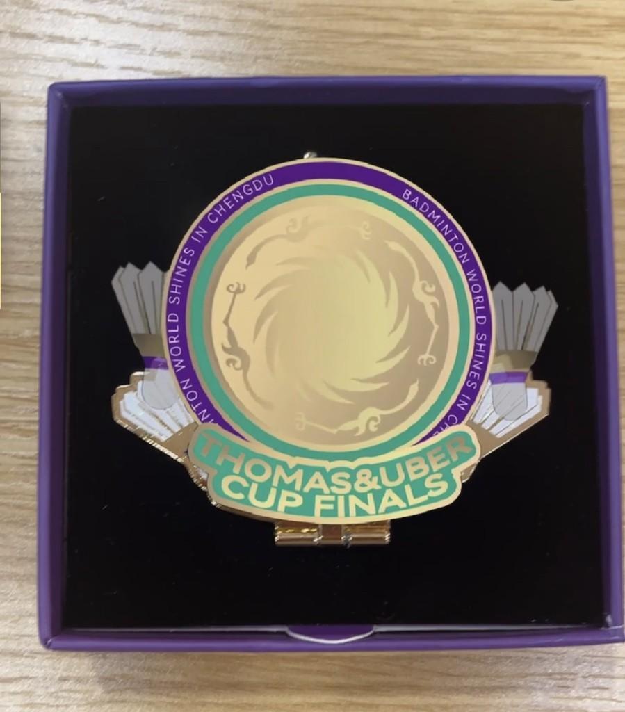 "蓉"耀汤尤杯 | 这款成都汤尤杯奖杯徽章科技感满满