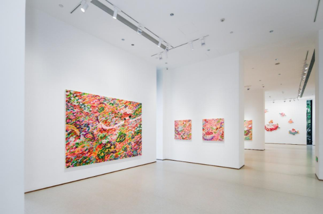 两栋楼的首层分别改为嘉艺术展厅和隽嘉会.