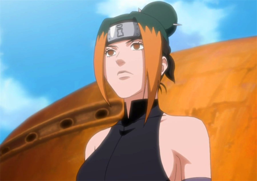 火影中砂隐村大美女叶仓的6张美照:美背足以封神,可惜结局悲惨