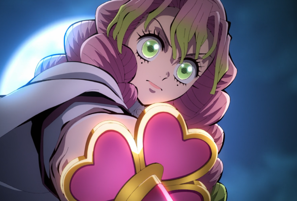 鬼灭之刃恋柱甘露寺蜜璃官方海报实力中游的超可爱怪力女