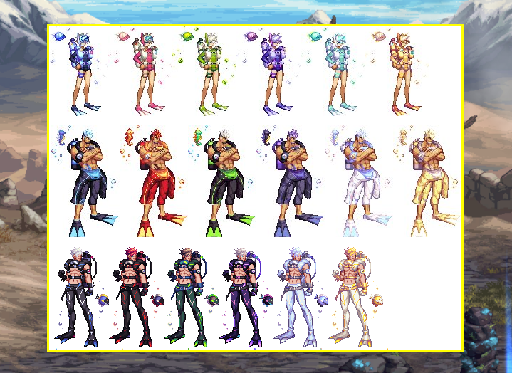 dnf:夏日套装扮提前爆料!全职业时装和武器装扮一览,女职业成为赢家