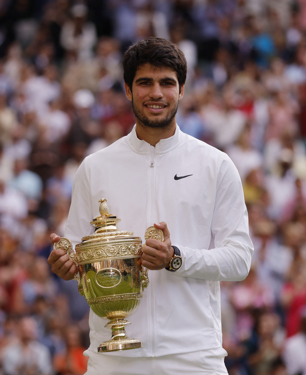 网球温网阿尔卡拉斯夺得男单冠军3