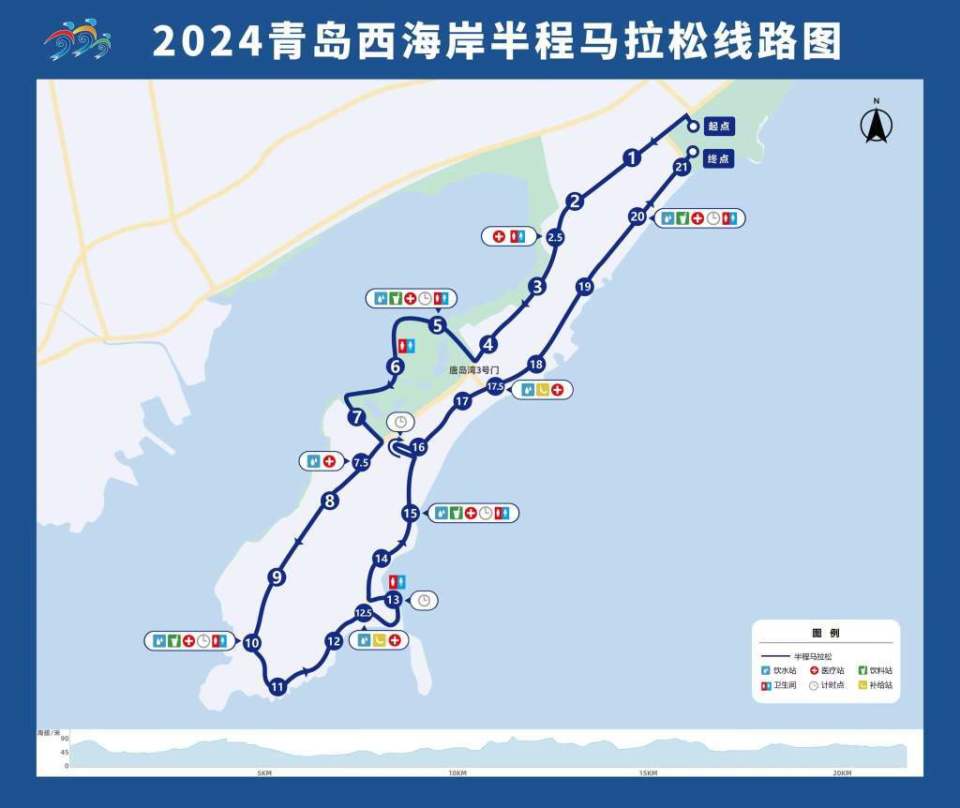 跑马拉松也能抢靓号2024青岛西海岸半程马拉松将于5月19日鸣枪起跑