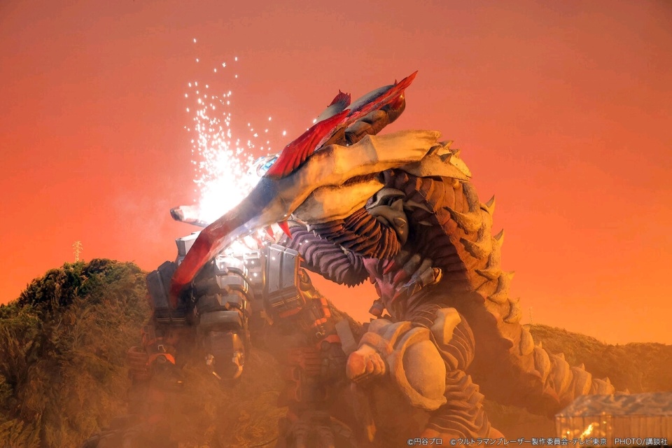 布莱泽奥特曼:新怪兽祖古刚官方剧照 帅气十足的镰刀甲虫