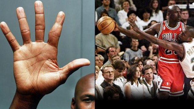 像库里那种小手,才是完美手感的最佳人选.