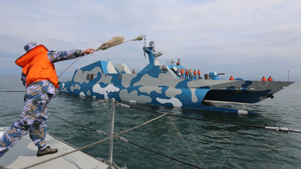 海上轻骑兵"022型"导弹快艇(图集)_腾讯新闻