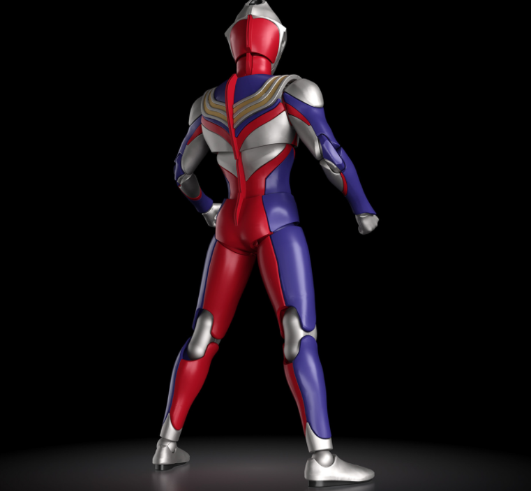 迪迦奥特曼复合型拼装模型官图公开 性价比超高的迪迦新玩具