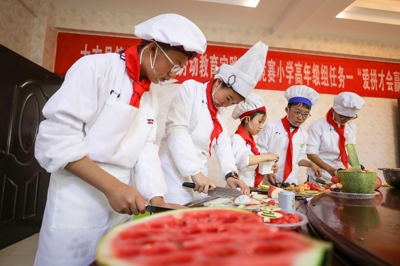 大方:劳技竞赛显身手 争做生活"小达人"