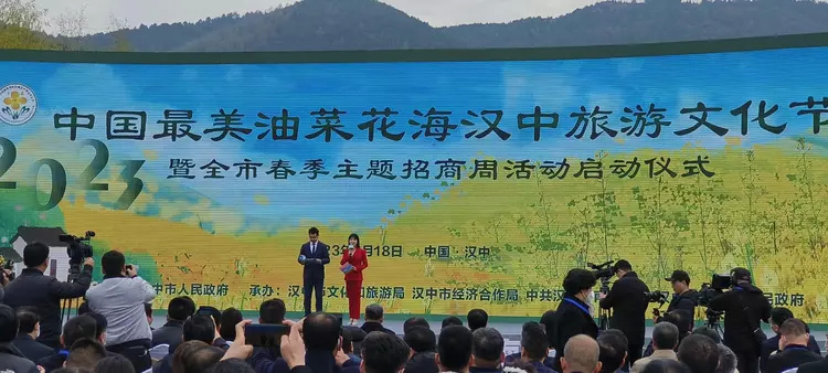 盛大启动！看中国最美油菜花海就来汉中_腾讯新闻