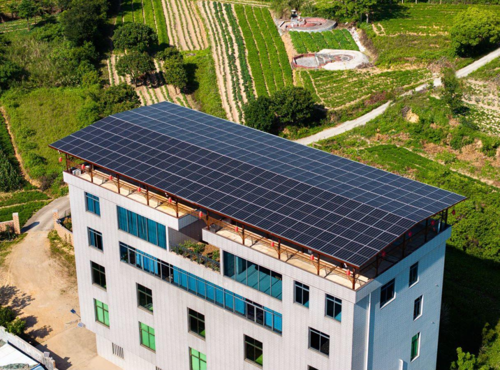 位于福建省泉州市的 tcl 光伏科技阳光房电站解决方案千万补贴 助力