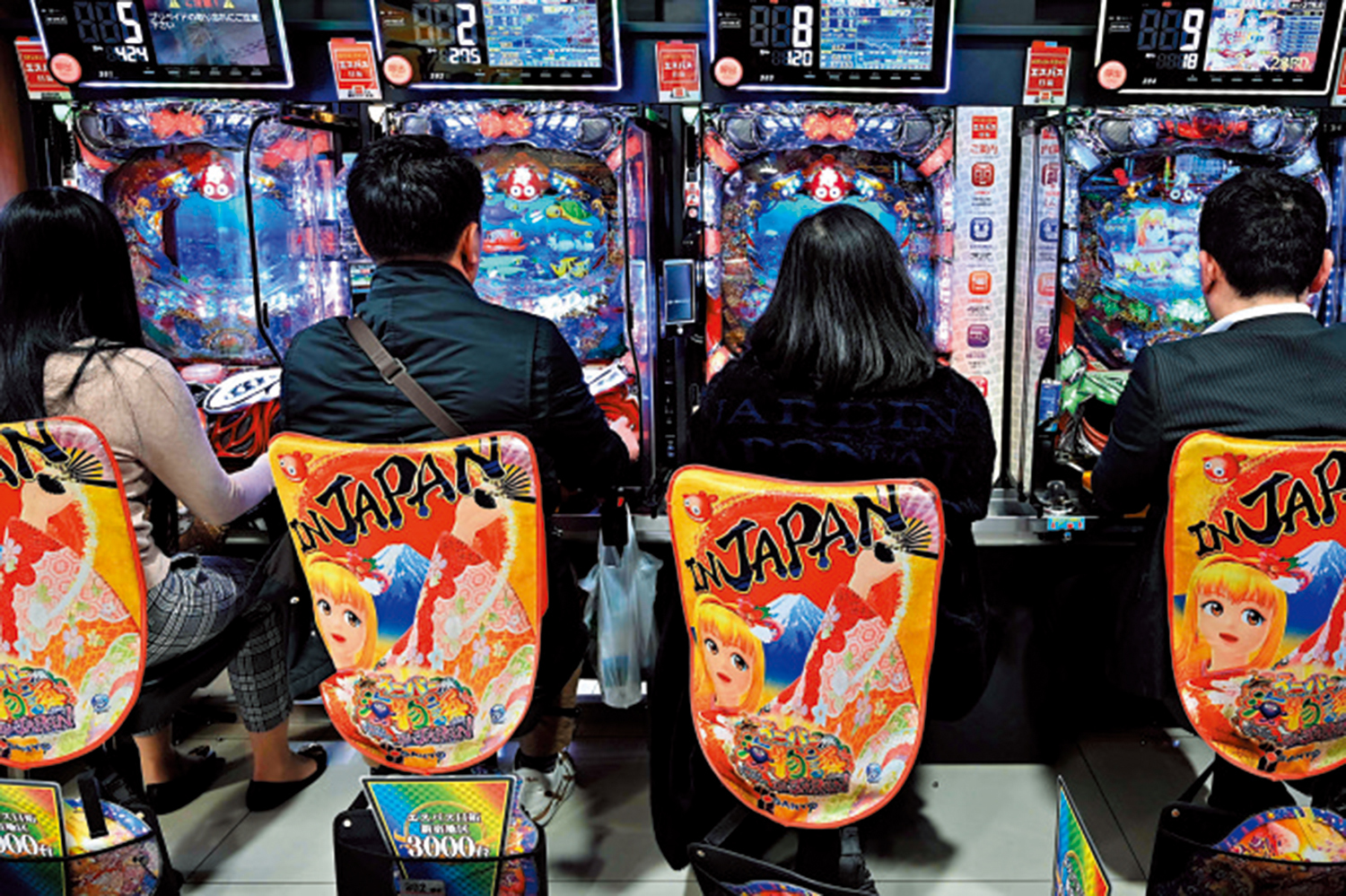 日本赌徒沉迷弹珠机 每年花费1.58万亿