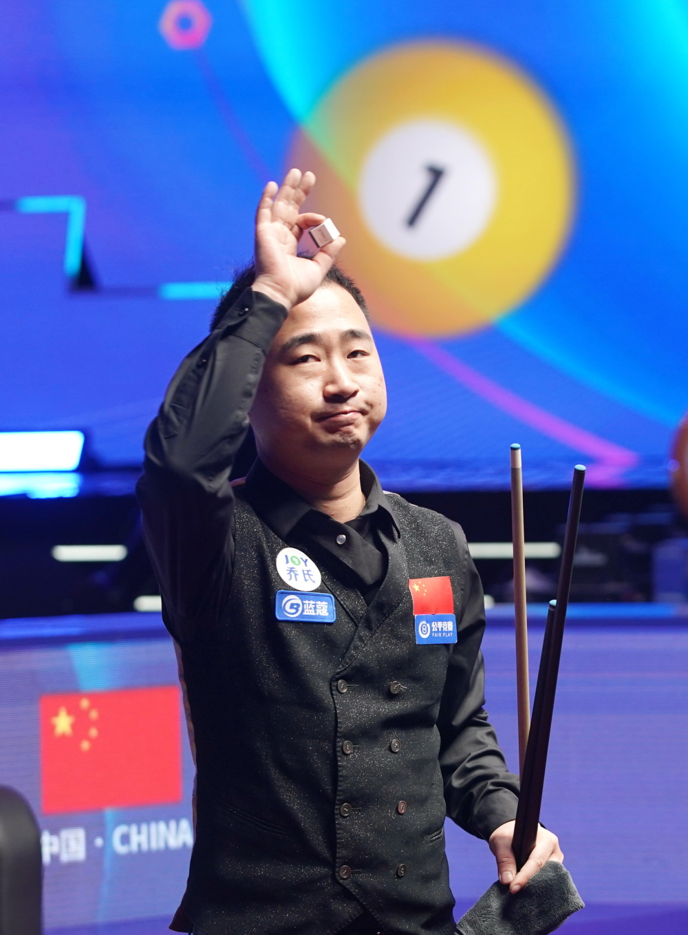 台球第十二届中式台球大师赛全球总决赛楚秉杰夺冠