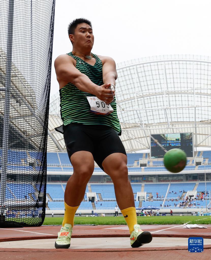 田径全国冠军赛男子链球赛况