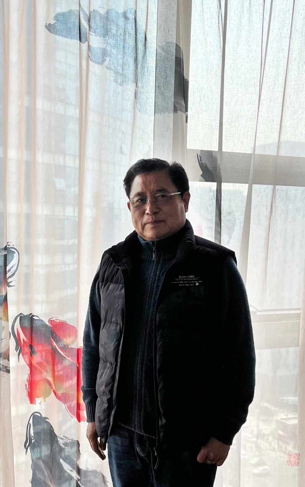翰墨飘香 迎春送福——著名画家朱法鹏挥毫泼墨送祝福