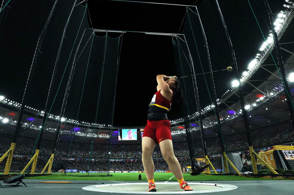 (田径世锦赛)女子链球资格赛:吉莉无缘决赛