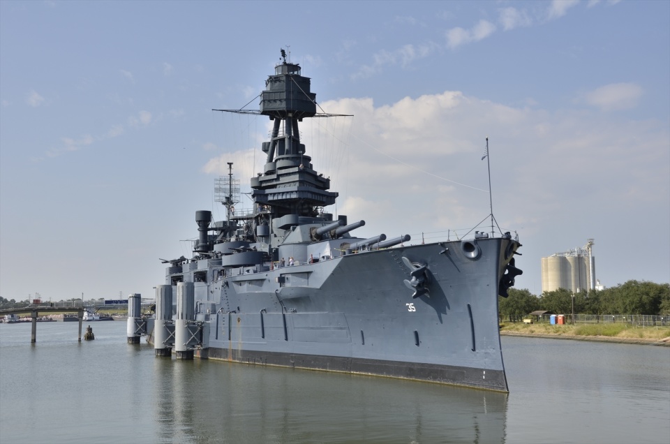 参观"德克萨斯"号(bb-35)战列舰(第一部分)