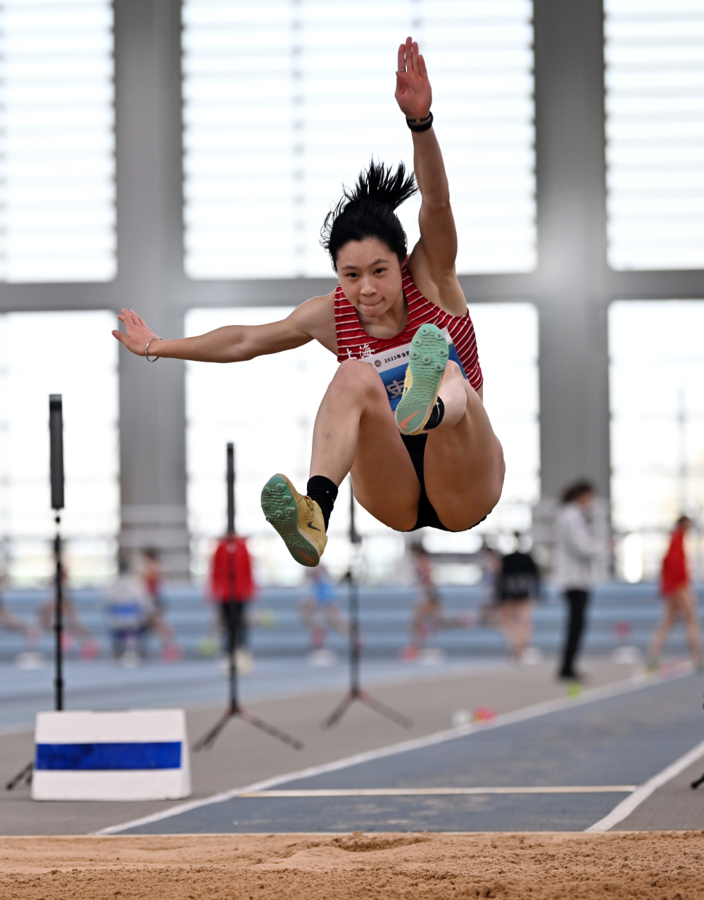 体育田径全国室内锦标赛女子跳远赛况