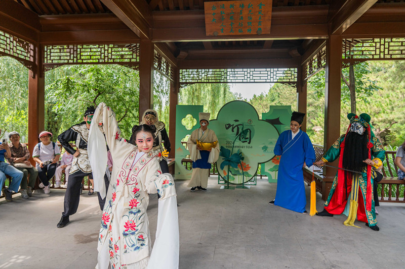 端午假期首日,北京市属公园及中国园林博物馆舒适度较高,共接待游客