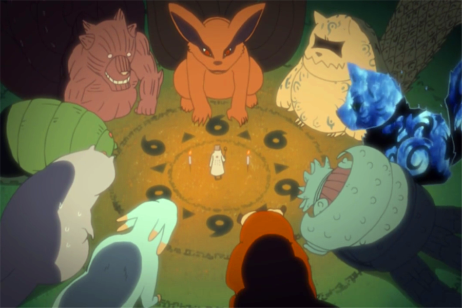 火影中5只小时候很可爱的尾兽:二尾好看,守鹤可爱,九尾萌萌哒_腾讯