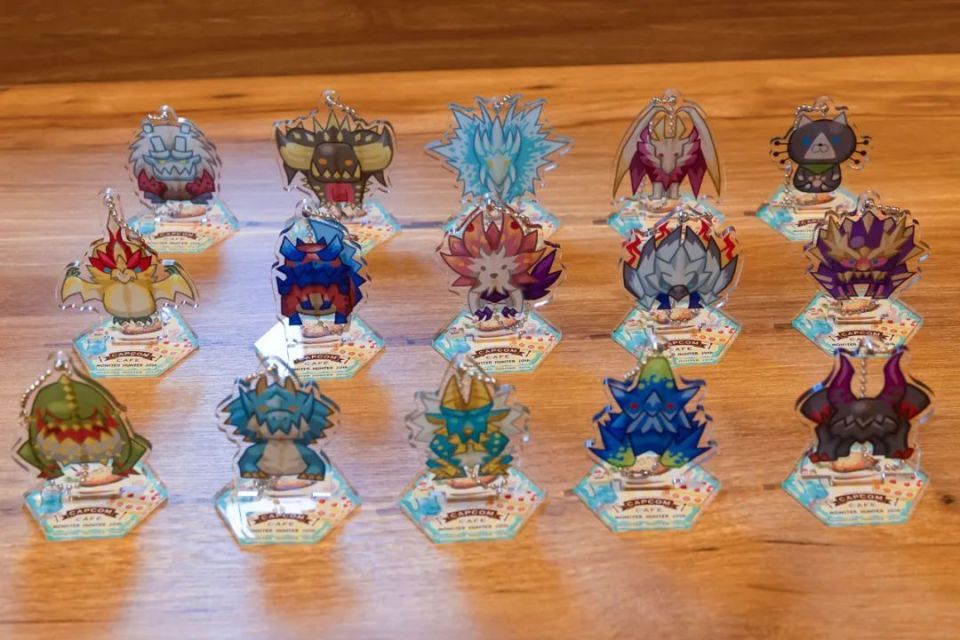 日本capcom cafe x 怪物猎人20周年合作菜单即将于4月12日~7月4日上线