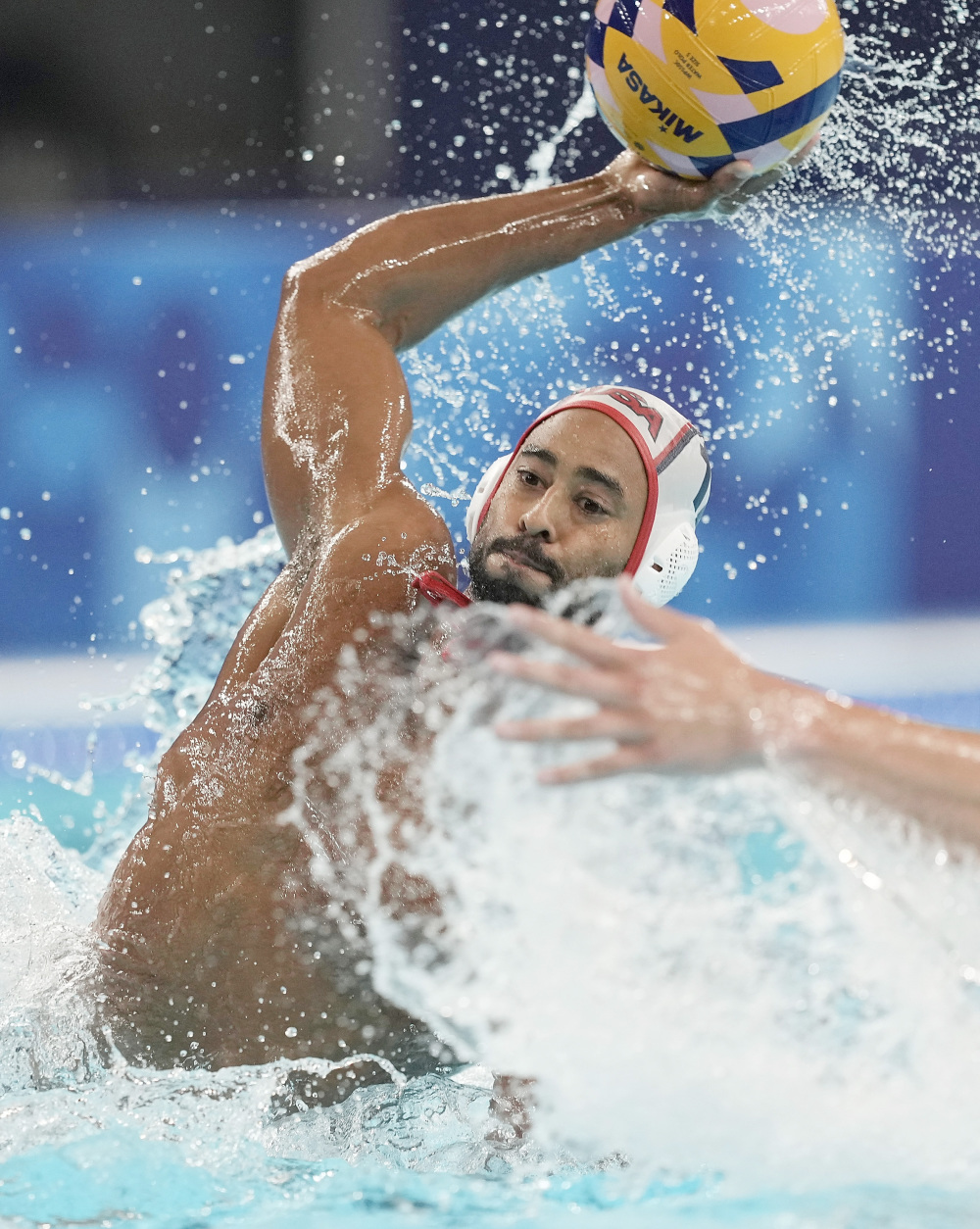 巴黎奥运会|水球——男子四分之一决赛:美国晋级半决赛(2)