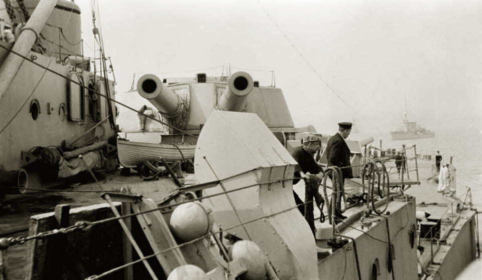 英国"无畏"级战列舰上的新型大口径火炮_腾讯新闻