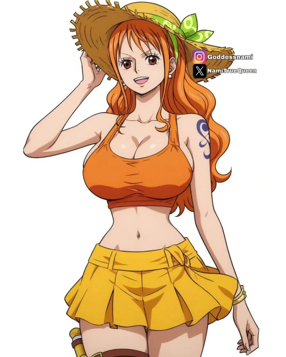 海贼王,娜美ai真人形象,清纯美丽可爱