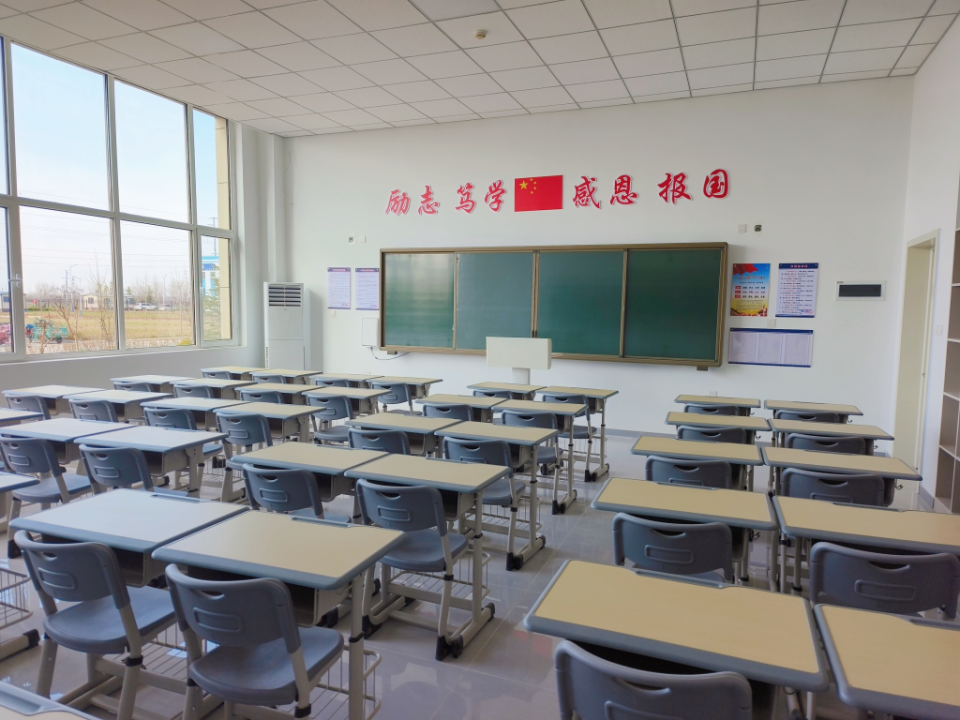 平度明扬高级中学:新校区启用!欢迎每一个"热辣滚烫"的你