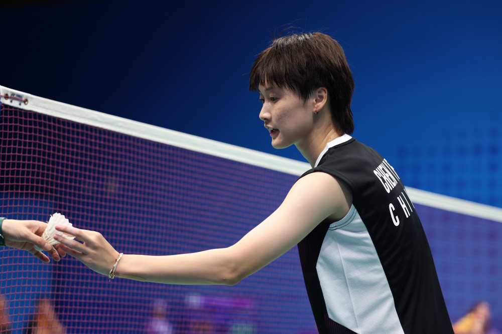 羽毛球——女子单打第二轮:陈雨菲晋级_腾讯新闻