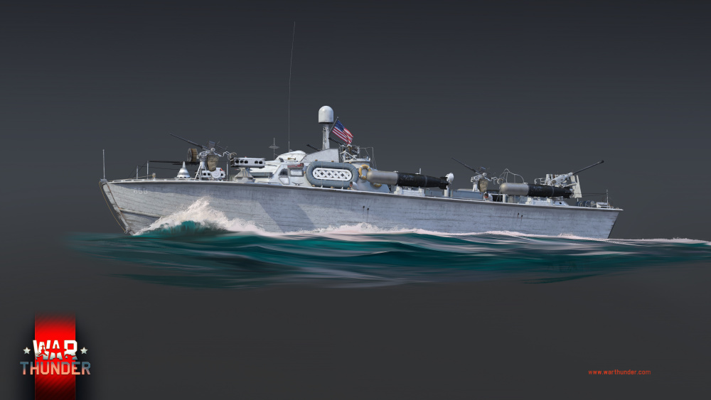 浅水战列舰"pt-658"型鱼雷艇