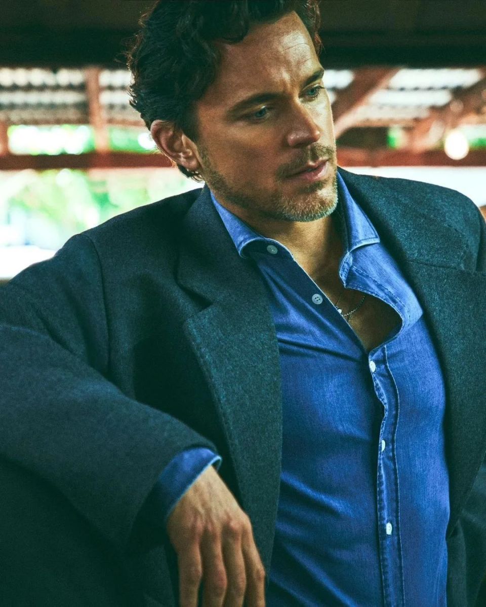 男神"孔雀"马特·波莫matt bomer写真!