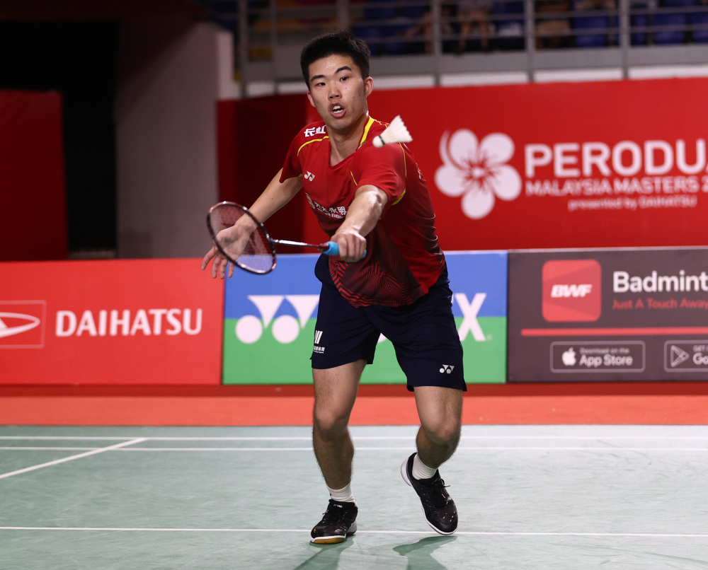 (体育)羽毛球——马来西亚大师赛:翁泓阳晋级男单决赛_腾讯新闻