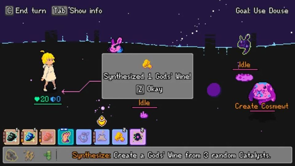 在这款回合制解谜/动作游戏中,一个小女孩将要面对 1000 只恶魔兔子