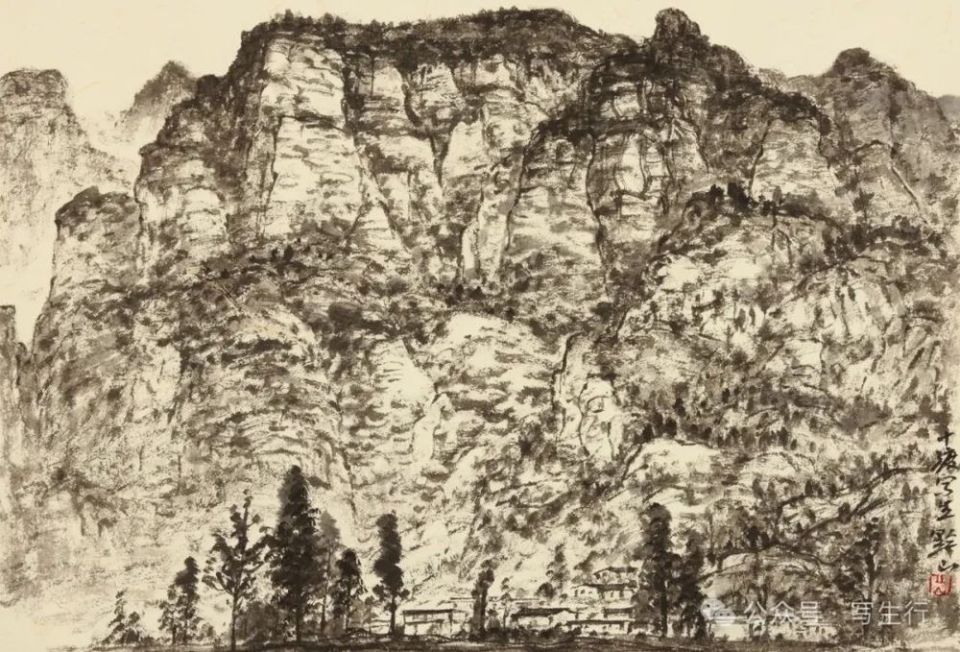 写生行  ||  黔山墨境  岳黔山  山水画写生作品选